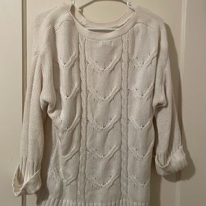 Cream White Sweater